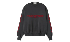 Chicago Heavy Fleece Cropped Sweatshirt "Iron Grey" 192HO256892F