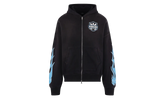 MA Flames Zip Hoodie "Black" AMTOJR1113 001