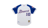 MLB Chipper Jones Alternate Jersey "2004 Atlanta Braves - Blue" AJY17188 ABR04CJOWHIT
