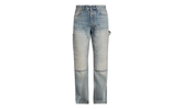 Debossed MA Quad Carpenter Jeans "Antique Indigo" AMDNGH1055 406