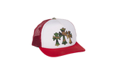 Triple Cross Trucker Hat "Red/White" CHRM0054