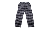 After School Harvester Plaid Sweatpants "Black" CHRM0681