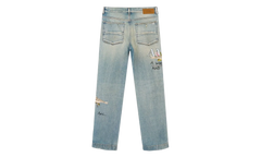 Chateau MX1 Straight Flare Jeans "Aged Indigo" AMBMJE1065 921