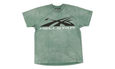 Classic Logo Rhinestones T-Shirt "Green" HSR284