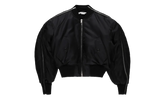 Nylon Bomber With Zips "Black" A90699900