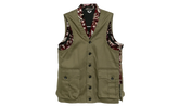 Pocket Casual Vest "Burgundy Khaki" PP V004 051