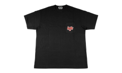 Japan Bubble Stars Pocket Tee "Black" Khm034705 001