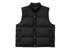 Monogram Cross Pattern Puffer Down Vest "Black" CHRM1177