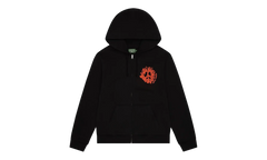 Denim U Zip Hoodie "Black" DT417