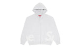 Big Logo Zip Up Hooded Sweatshirt "Ash Grey" SU26885