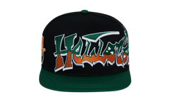 Records Snapback Hat "Green / Black" HSR146