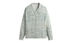 Lyocell Long-Sleeve Thompson Camp Collar Shirt "Tranquility" KHM032009 341