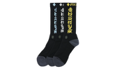 Fuck You Logo Socks (3 Pack) "Black / Multi" CHRM0905