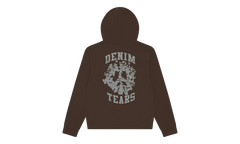 Denim University Zip Hoodie "Brown" DT462