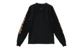 Yellow Dagger Script Logo Long Sleeve "Black" CHRM0829