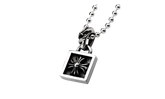 FRAMED CH PLUS CHARM & Ball Chain "Silver" CHRM0732