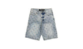 Embossed Jean Shorts "Blue" 10049734