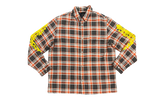 Flannel Jacket "Orange / Grey" CHRM0844