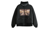 Elastic Hem Cotton Blouson Coat "Black" UC2E4207 BLAC