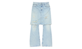 Skirt Layered Jeans "Light Blue" AK1008228