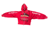 Radical Paper Rose Zip Hoodie "Meta Red" RDCL HD64 META