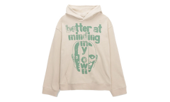 Better At Minding My Own Pullover Hoodie "Taupe" HTG260165 TAUP