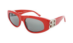 Cat Eye Frame Sunglasses WMNS "Red / Silver" BB0095S 016