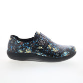 Alegria Spright SPR-7533 Womens Black Leather Lifestyle Sneakers Shoes