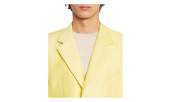 SILK WOOL SINGLE-BREASTED JACKET "YELLOW" RM JA0008 4496 E23 810