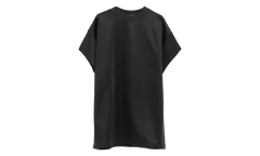 Satin Fleece 90's Muscle Tee "Vintage Black" 192HO256881F