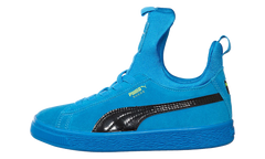Suede Fierce Patent Block TD "Blue" 367357 02