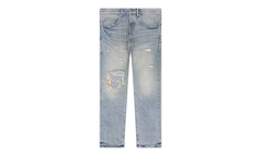 Knee Blowout Dirty Jeans "Light Indigo" P011 KNEB325