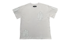 Window Leather Patch Short Sleeve Tee "Vintage Grey" WDWBMBLWSSTSVG