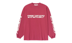90's Long Sleeve Tee "Crimson" 125HO254572F