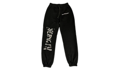 Rhinestone Rebirth Sweatpants "Black" RET030