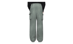 Cotton Blend Cargo Pants "Sage" S50KA0708M356851809