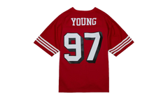 NFL Bryant Young Legacy Jersey "1994 San Francisco 49ers - Scarlet" LGJY3195 SF494BYOSCAR