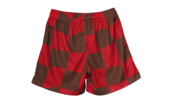 EE Basic Shorts "Red Chocolate Wavy Flag" EE130