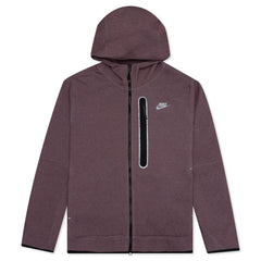 Sportswear Tech Fleece Full - Zip Hoodie - Dark Wine/Heather