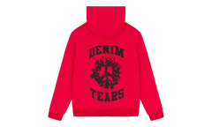 Denim University Zip Hoodie "Red" DT379