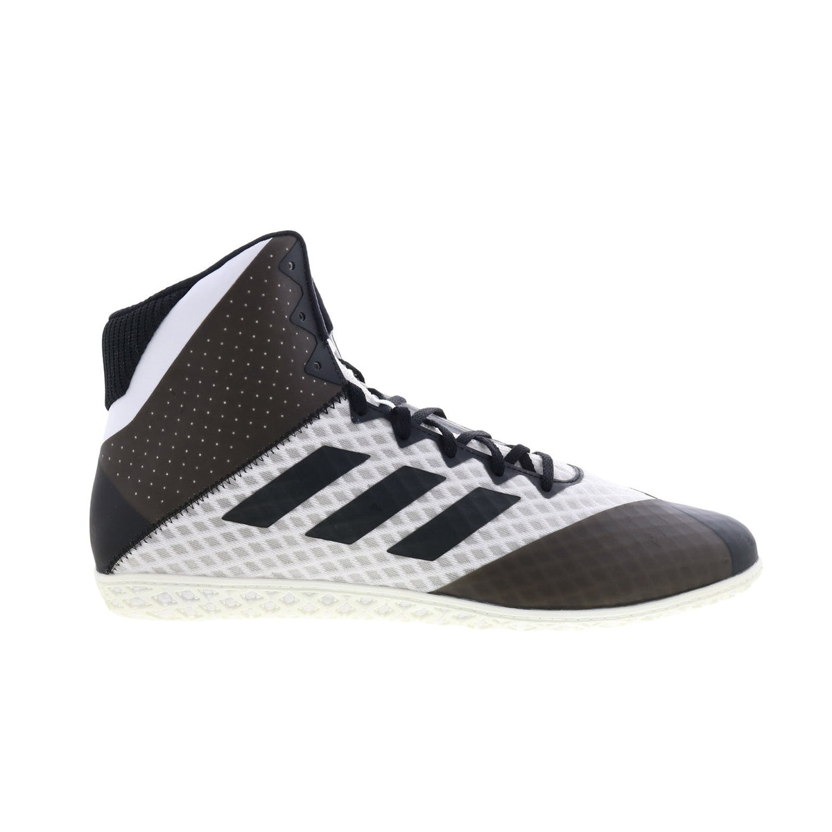 Mat Wizard 4 AC6974 Mens White Canvas Lace Up Athletic Wrestling Shoes