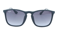 CHRIS SUNGLASSES "RUBBER BLACK" RB4187F-622-8G