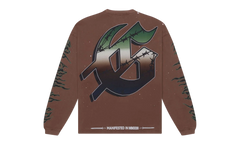 Men's Air Strike LS T-shirt "Mocha" HFM408HS