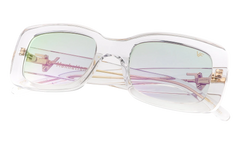 Manhattan Translucent Edition Acetate "Clear Translucent / Neon Green Flash Purple" VFMA2 0005