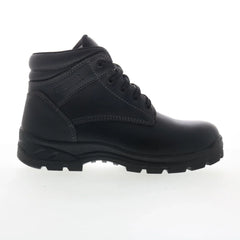 Avenger Builder Econ Mid- Steel Toe EH SR Mens Black Wide Work Boots