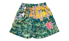 EE Basic Shorts "Rug 7 - Green / Burgandy" EE141