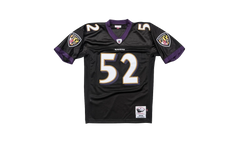 NFL Ray Lewis Authentic Alternate Jersey "2004 Baltimore Ravens - Black" AJY6CP18017 BRABLCK04RLE